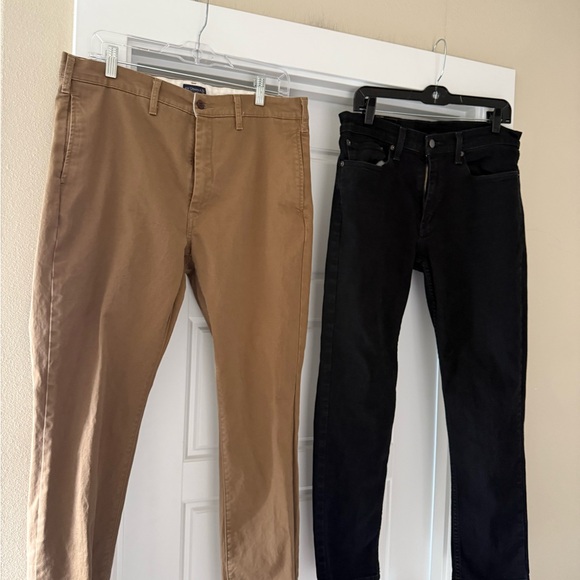 Levi's Other - Tan and Black Jeans Set. Men’s size 34X30. Levi Strauss